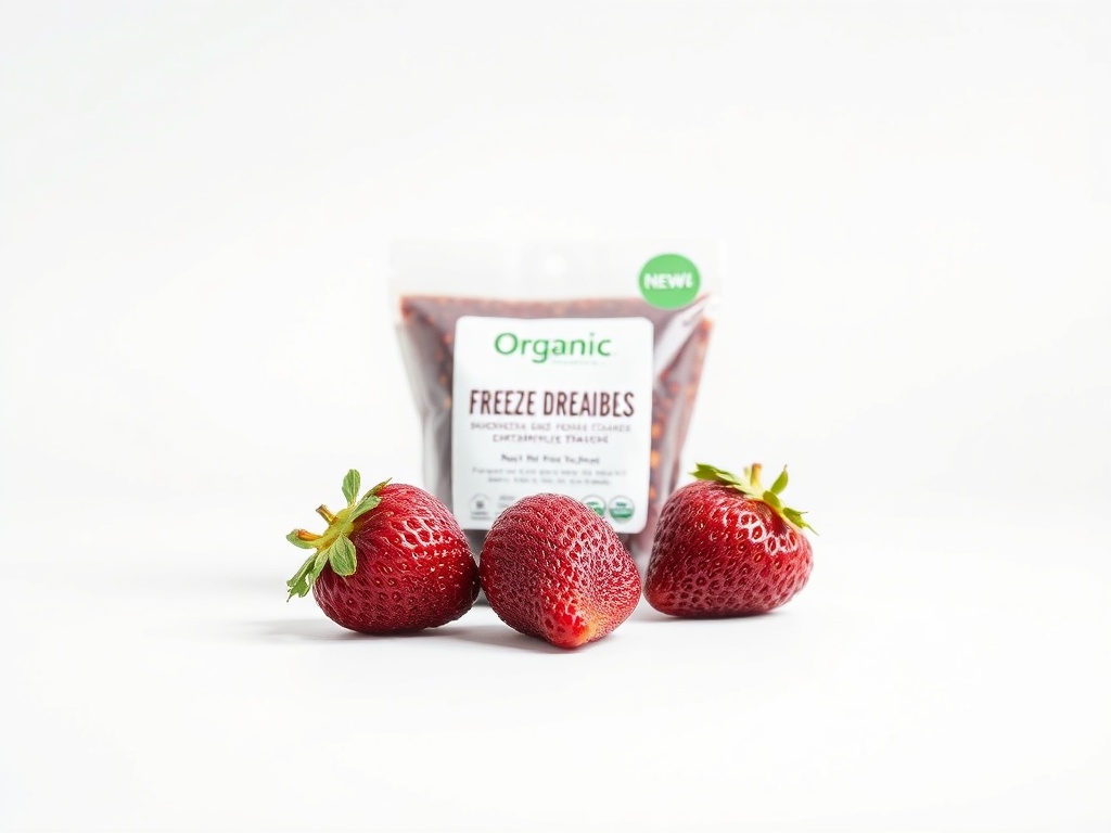 Organic Freeze-Dried Strawberries