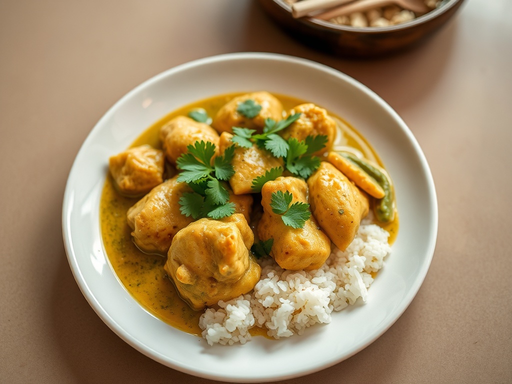 Green Curry with Chicken