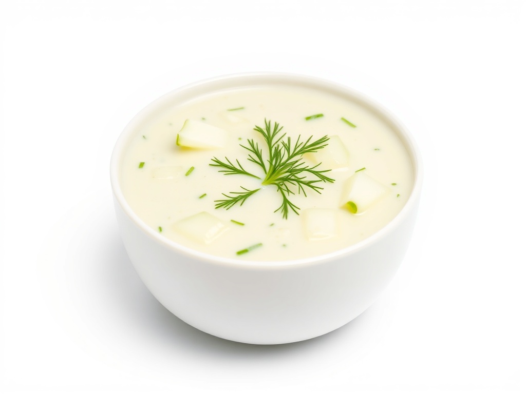 Chilled Cucumber Dill Soup