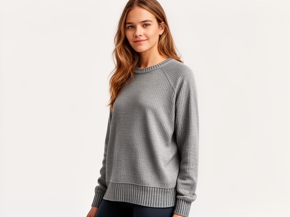 Sun-Protective Knit Pullover