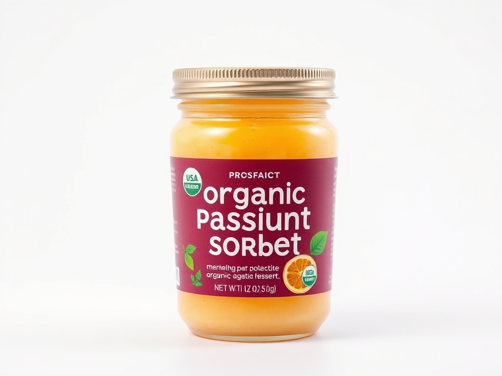 Organic Passion Fruit Sorbet