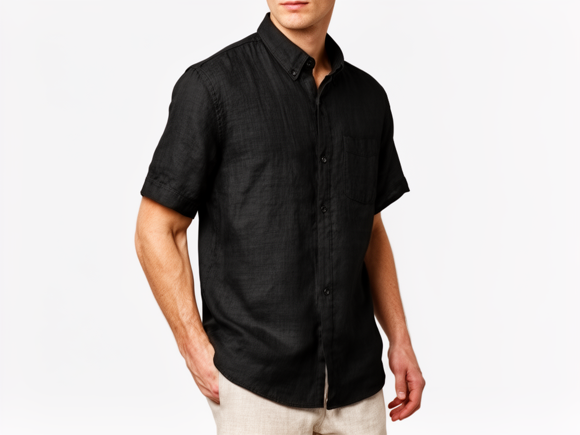 Crisp Linen Shirt