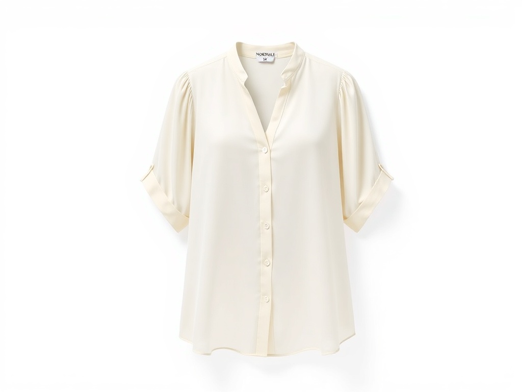 Nordvale Seaside Silk Blouse