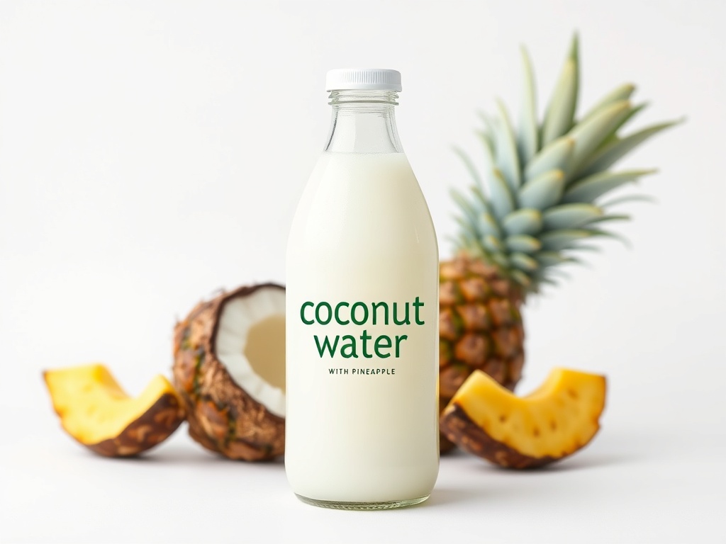 Coconut Water with Pineapple