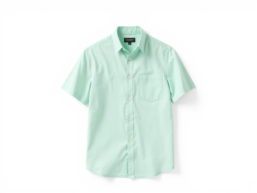 Garden Mint Button-Down Shirt